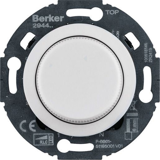 Berker DREHDIMMER 420W/LED100W PWS GL / BERKER 294410 SERIE1930 294410