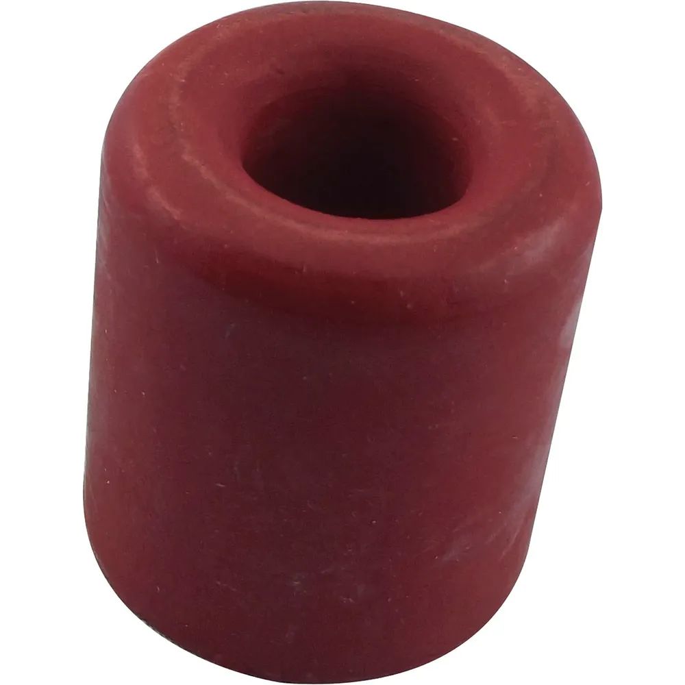 Otto Haas KG Gummi -u.Kunststoff-Fabrik Wand-u. Bodentürpuffer - ø 30 mm, Höhe 30 mm, Gummi rot