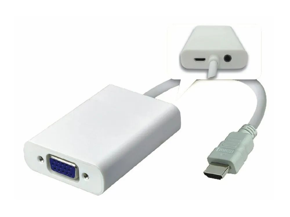 MicroConnect Videokonverter - HDMI - VGA
