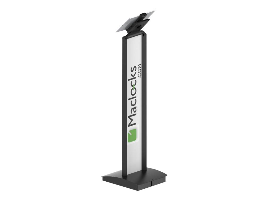 Compulocks Universal Tablet Cling Brandable Floor Stand - Aufstellung - für Tablett - verriegelbar - Stahl - Schwarz - Bildschirmgröße: bis zu 33 cm (bis zu 13 Zoll)