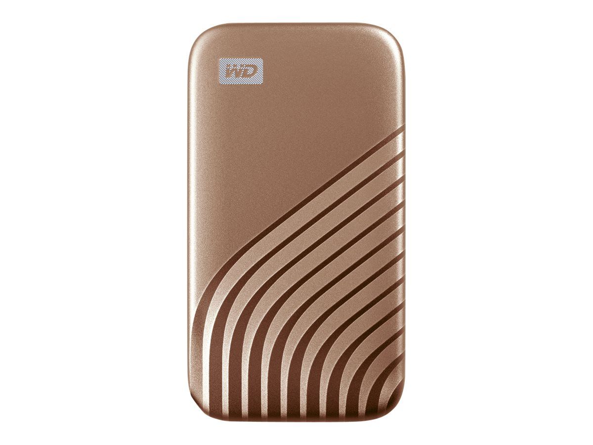 WD My Passport SSD WDBAGF0010BGD - SSD - verschlüsselt - 1 TB - extern (tragbar)