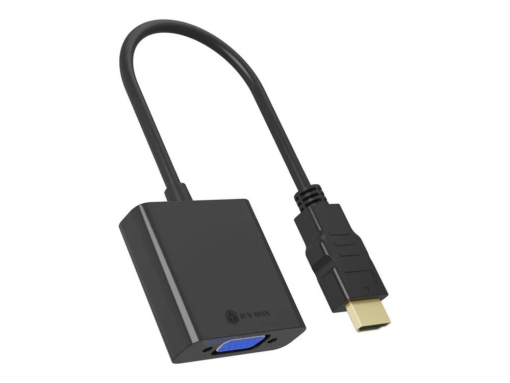 ICY BOX Adap HDMI A to VGA IB-AC502A - Adapter