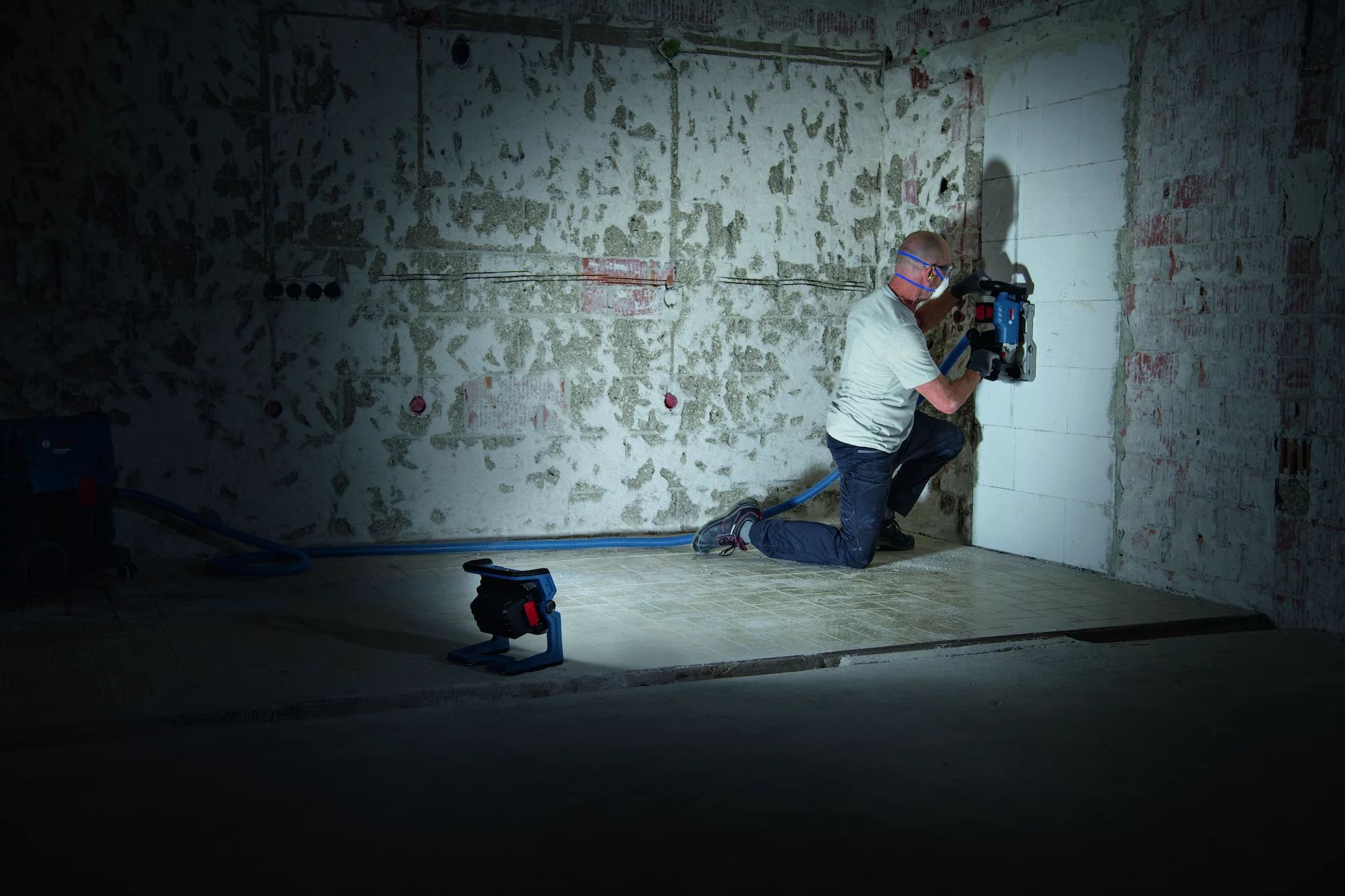 Bosch GLI18V-5000 Akku-Bauleuchte - 5000lm