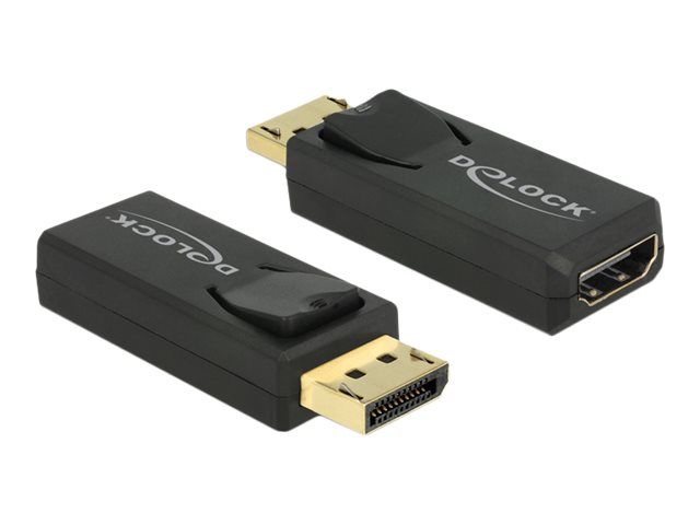 Delock Videoadapter - DisplayPort männlich zu HDMI weiblich