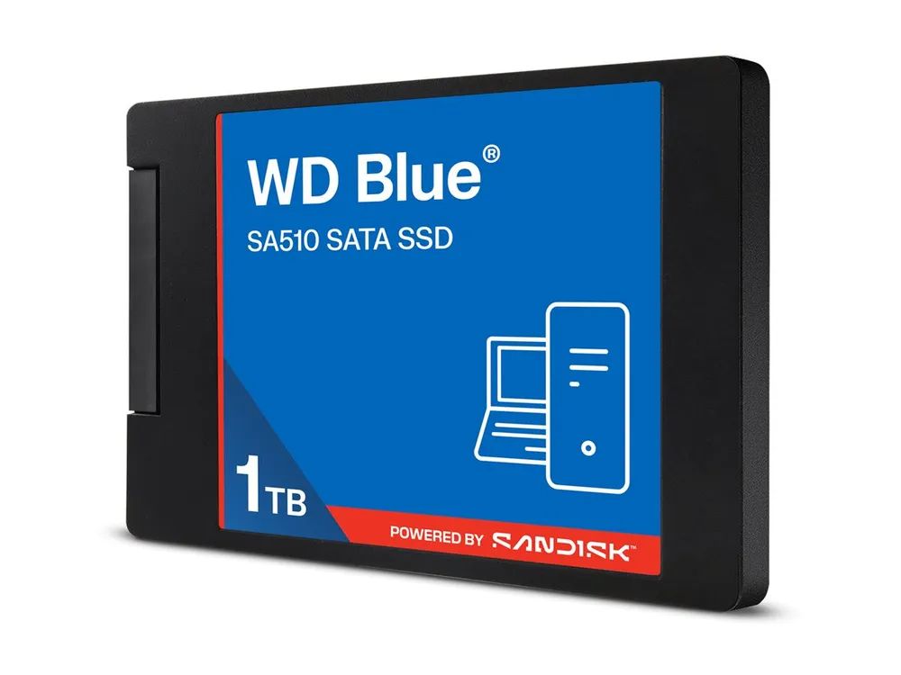 SanDisk WD Blue SA510 - SSD - 1 TB - intern - 2.5" (6.4 cm)