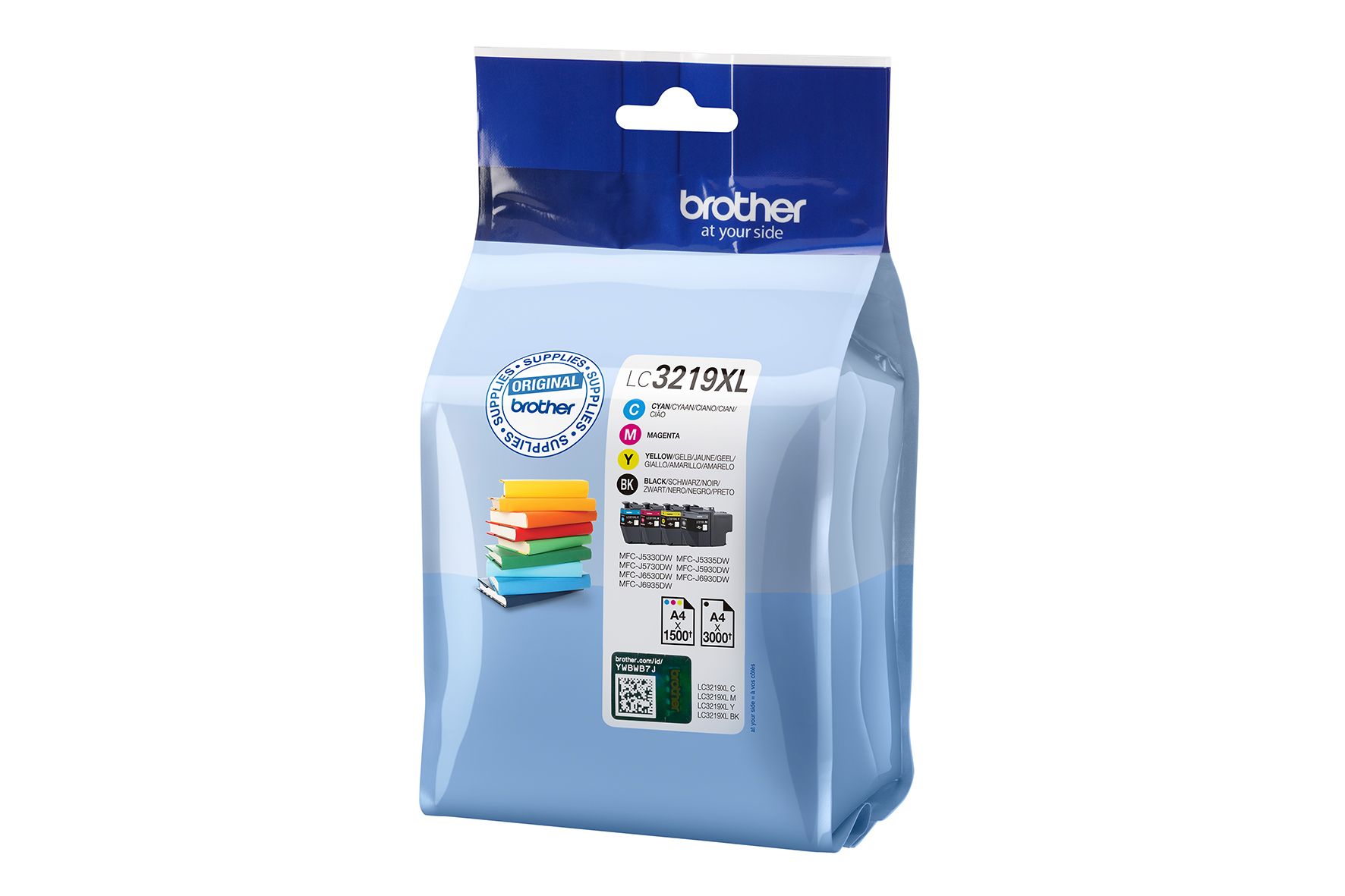 Brother LC3219XL Value Pack - 4er-Pack - XL - Schwarz, Gelb, Cyan, Magenta