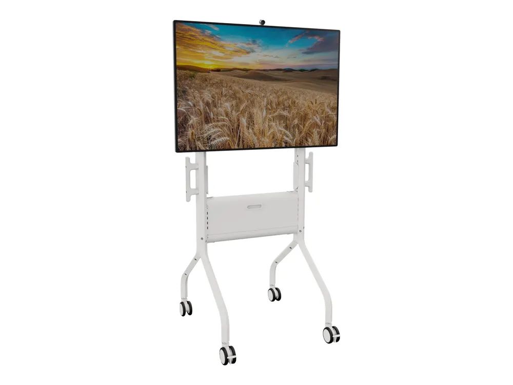 Chief Voyager Height Adjustable AV TV Cart - For LCD Displays 50-70" - White - Wagen - für Flachbildschirm / Videokonferenzsystem - weiß - Bildschirmgröße: 127-191 cm (50"-75")