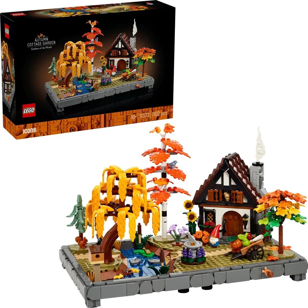 LEGO 11372 Icons Herbstlicher Landhausgarten