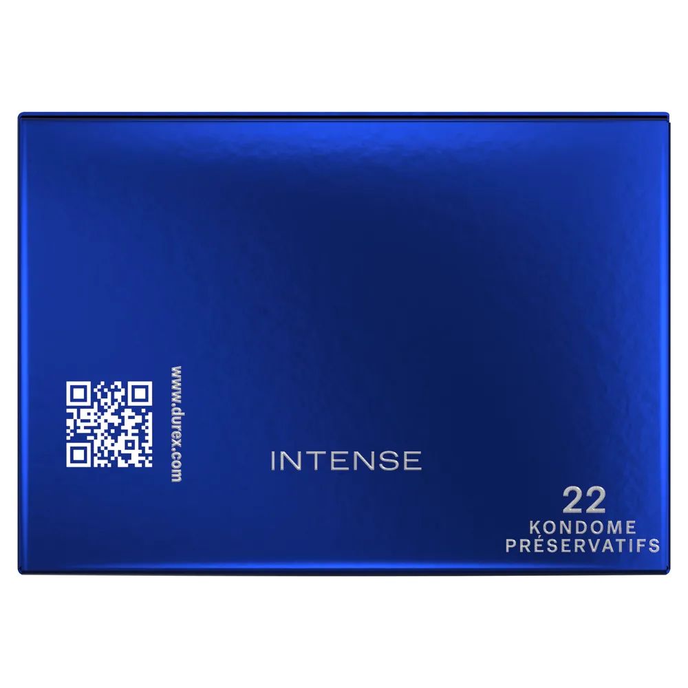 Durex Intense Orgasmic Kondom 22er