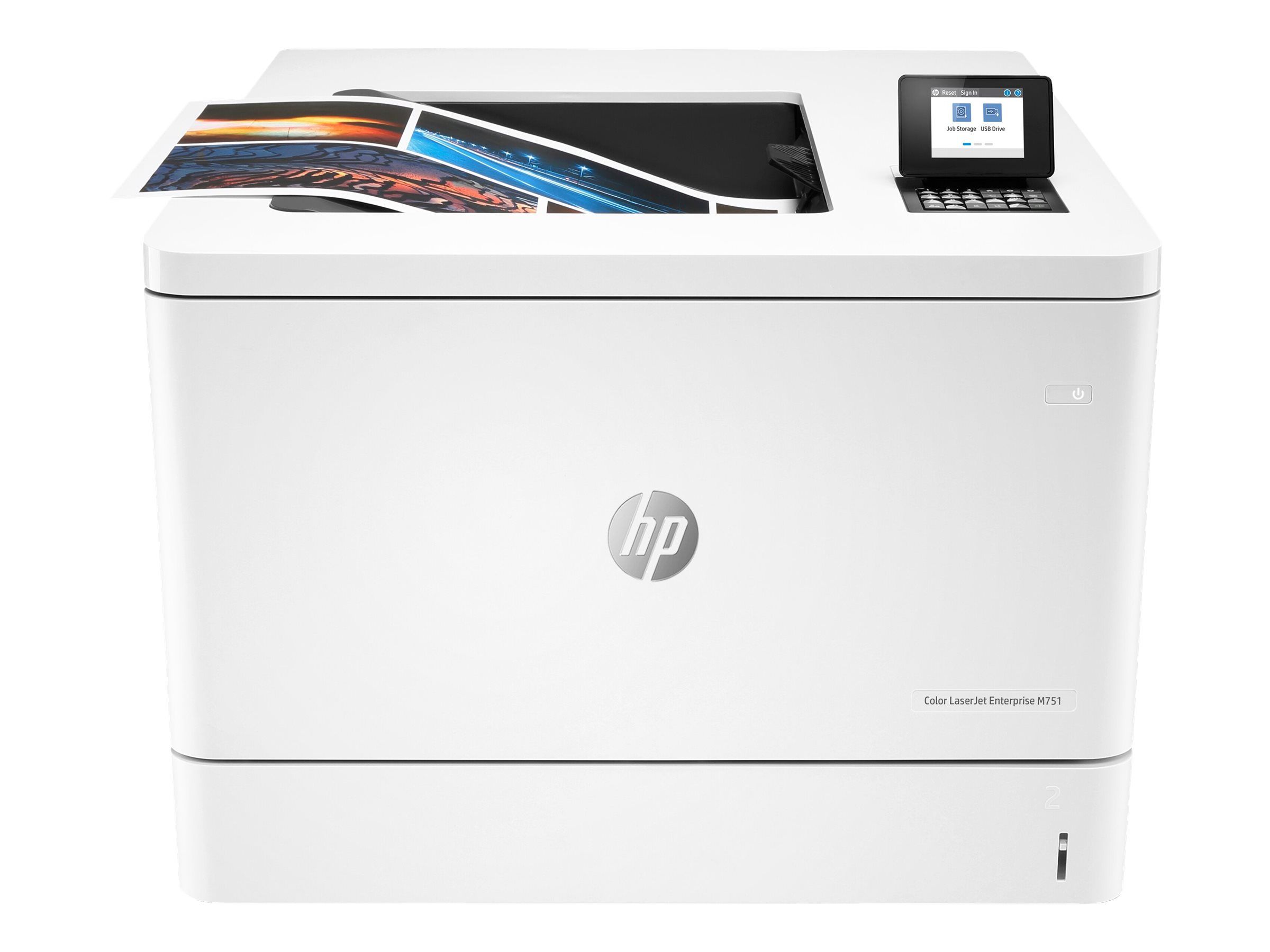 HP Color LaserJet Enterprise M751dn - Drucker - Farbe - Duplex - Laser - A3/Ledger - 600 x 600 dpi - bis zu 41 Seiten/Min. (einfarbig)/