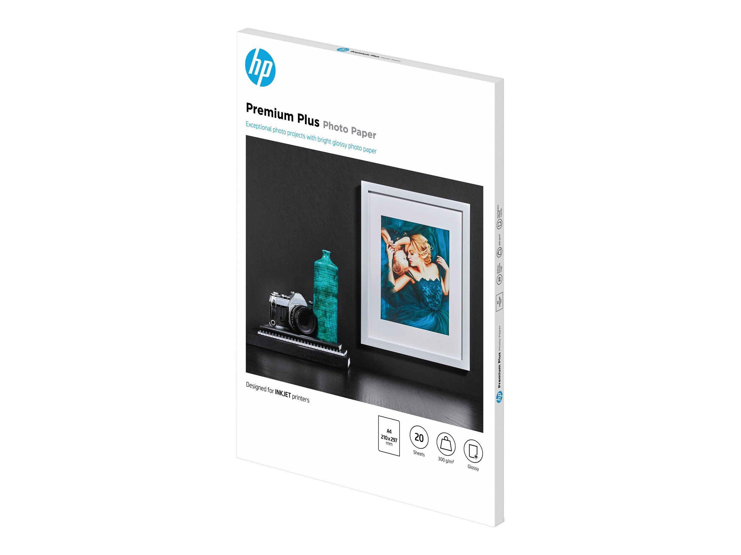 HP Premium Plus Photo Paper - Glänzend - A4 (210 x 297 mm)