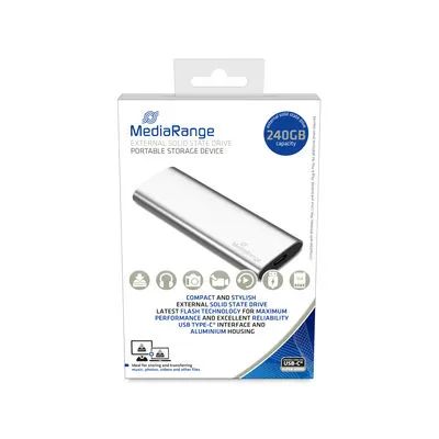 Media Range MediaRange External SSD 240GB silver