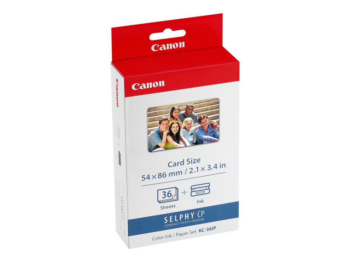 Canon KC-36IP - Gelb, Cyan, Magenta - 54 x 86 mm Druckpatrone / Papiersatz