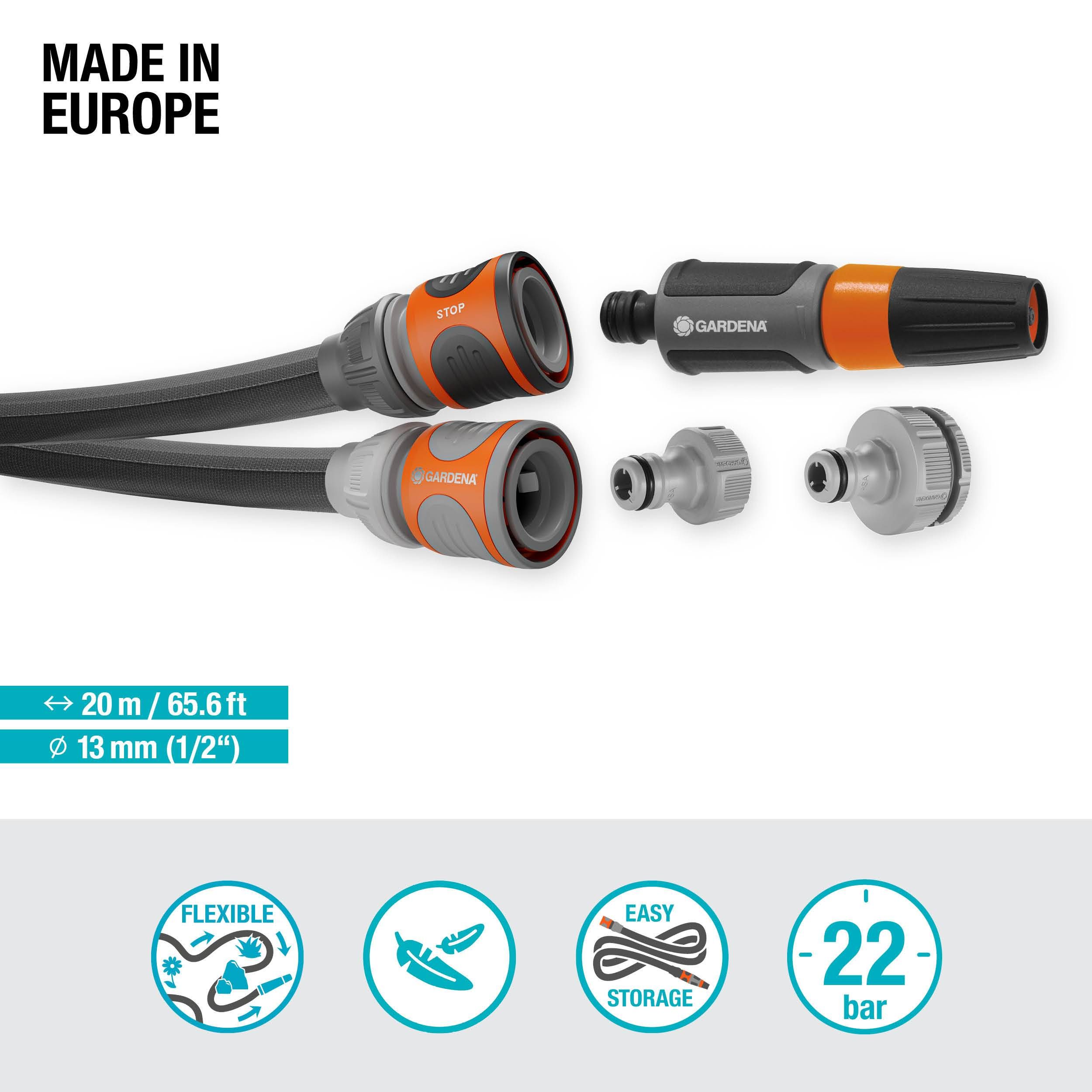 Gardena Liano™ Life 1/2", 20 m Set