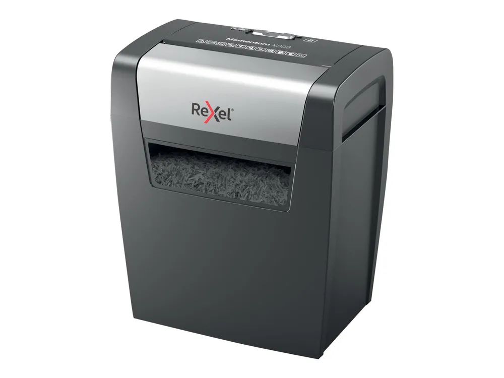 Rexel Momentum X308 - Vorzerkleinerer - Kreuzschnitt