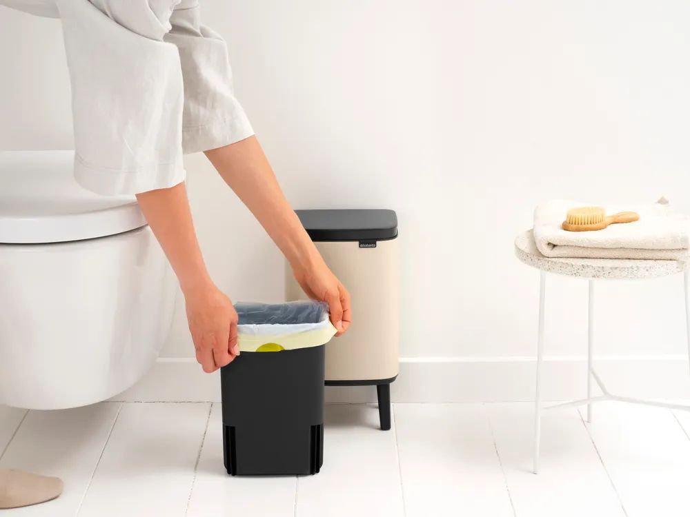 Brabantia Bo Mülleimer Hi, 4L - Soft Beige