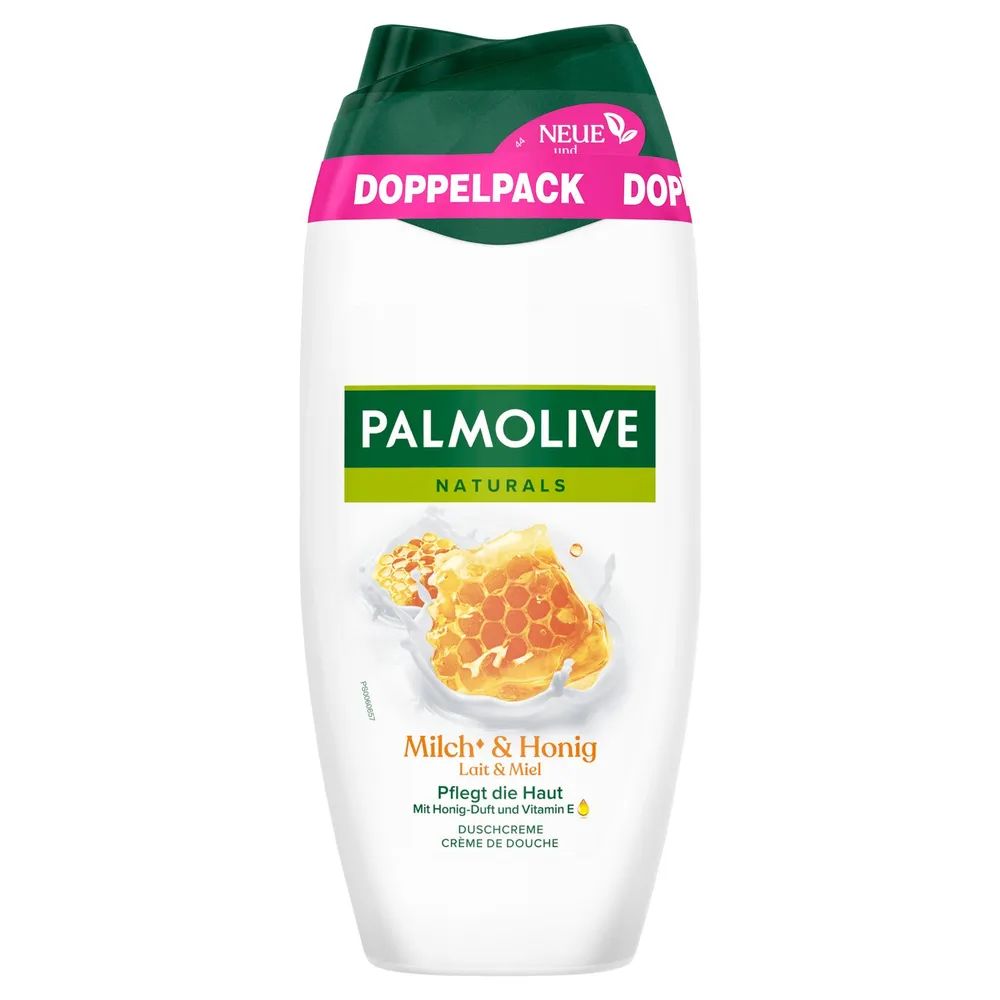 Palmolive Naturals Milch*** & Honig Duschcreme 250ml - mit Honig-Duft und Vitamin E