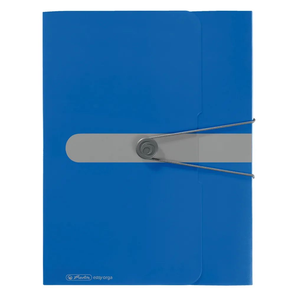 herlitz Sammelbox A4 PP opak blau 4cm easy orga to go