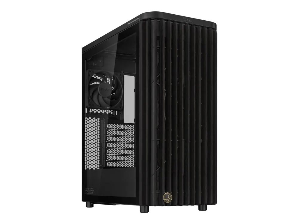 ASUS ProArt PA401 - Wood Edition - Tower - ATX - Seitenteil mit Fenster (gehärtetes Glas)