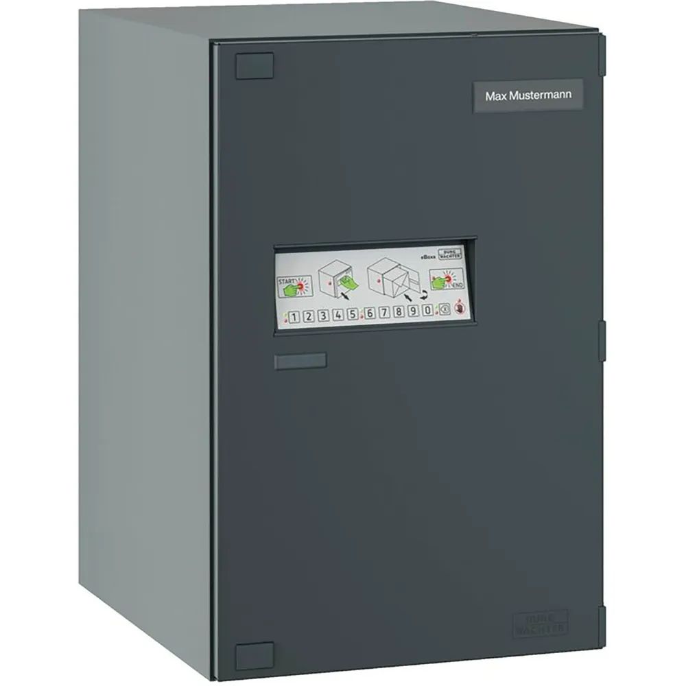 Burg-Wächter BURG Paketbox eBoxx EASY+ E 635, Breite 380, Höhe 575 mm, anthrazit
