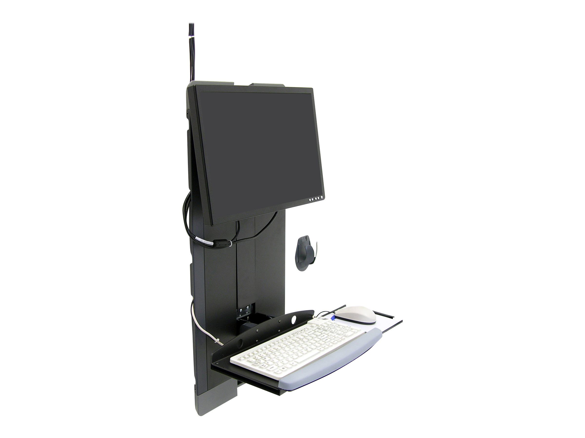 ergotron Monitor-Halterung HX Dual-Monitor-Arm 45-479-216 weiß für
