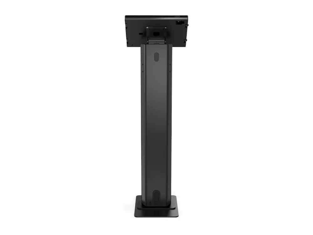 Compulocks iPad Air M2 & M3 13", Apex Enclosure Brandable Floor Stand - Black - Aufstellung - für Tablett - Branding-fähig - verriegelbar - Metall, Polypropylen - Schwarz - Bildschirmgröße: 33.02 cm (13")