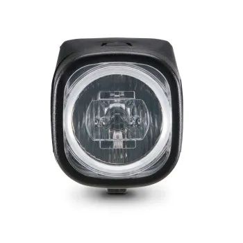 Hama Fahrradlicht vorne, LED, Akku, USB-C, StVZO-zugelassen, 2 Modi, Schwarz