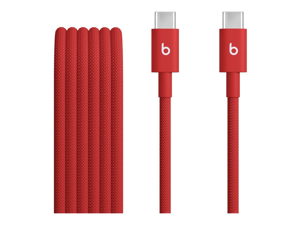 Apple USB-C to Woven Cable - Rapid Red - Kabel - Digital/Daten