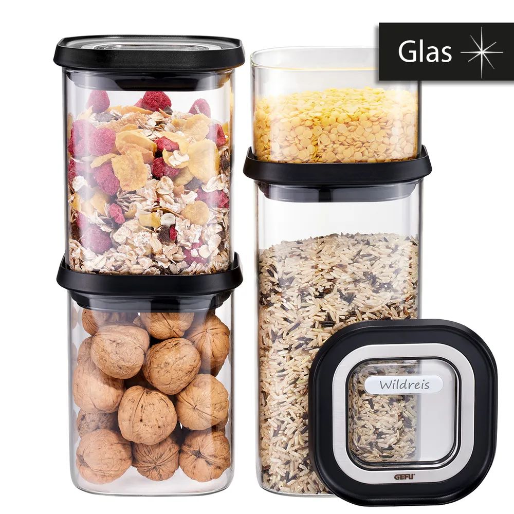 GEFU Vorratsdosen-Set PANTRY, 4-teilig