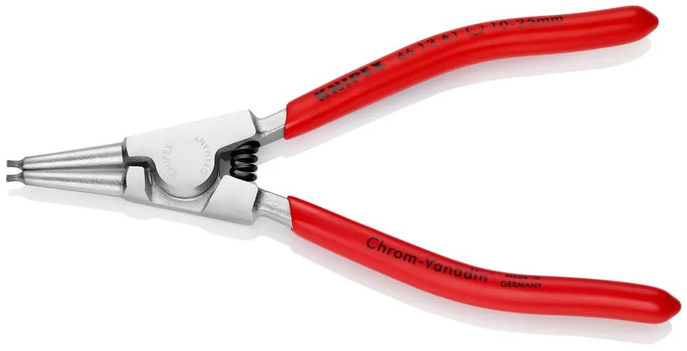 KNIPEX Sicherungsringzange für Außenringe auf Wellen mit Kunststoff überzogen verchromt 140 mm