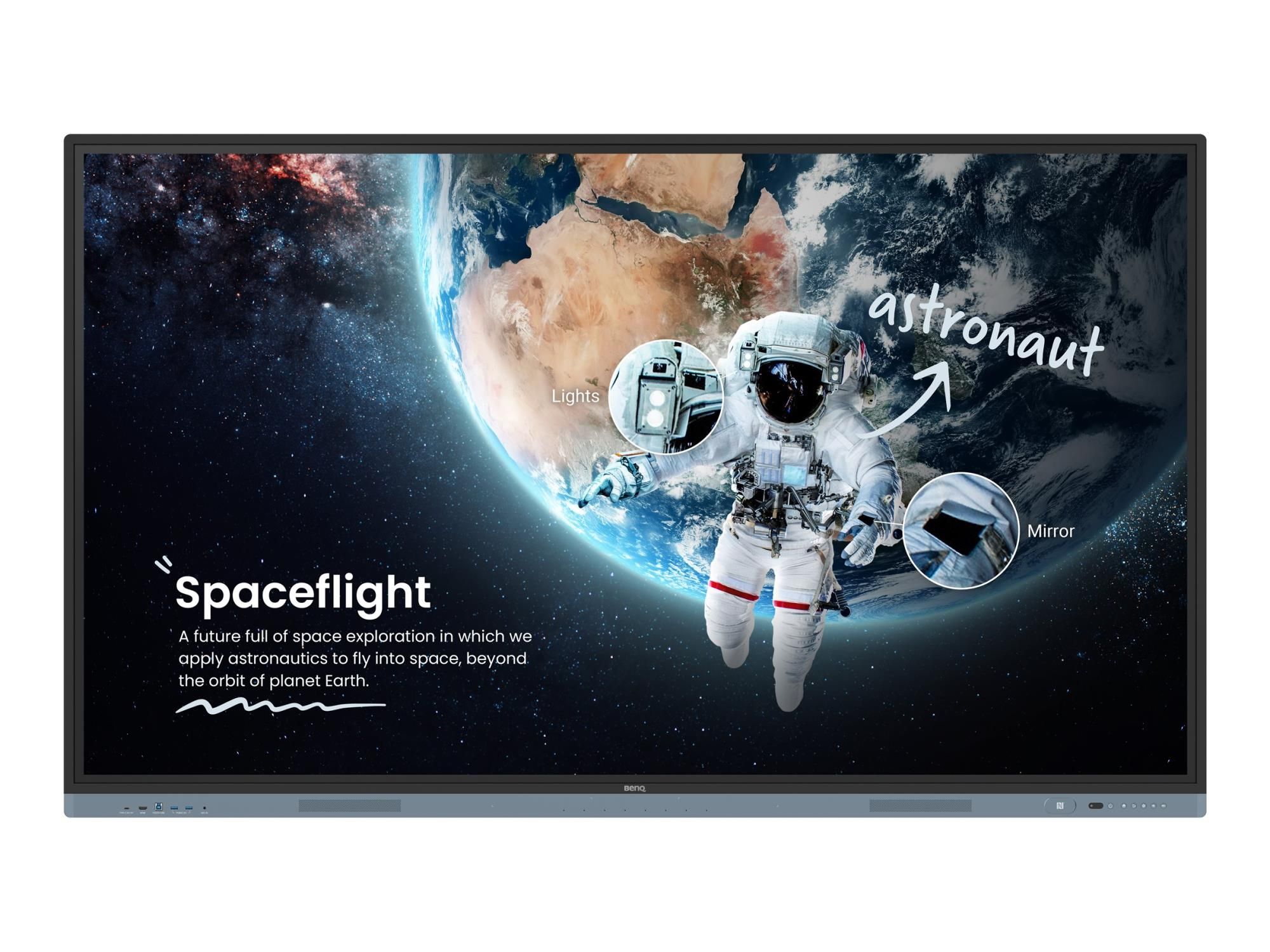 BenQ RM8604 86inch UHD LED 1200 1 400nits 8ms 3xHDMI RJ45 3xUSB Speaker 2x20Wx2