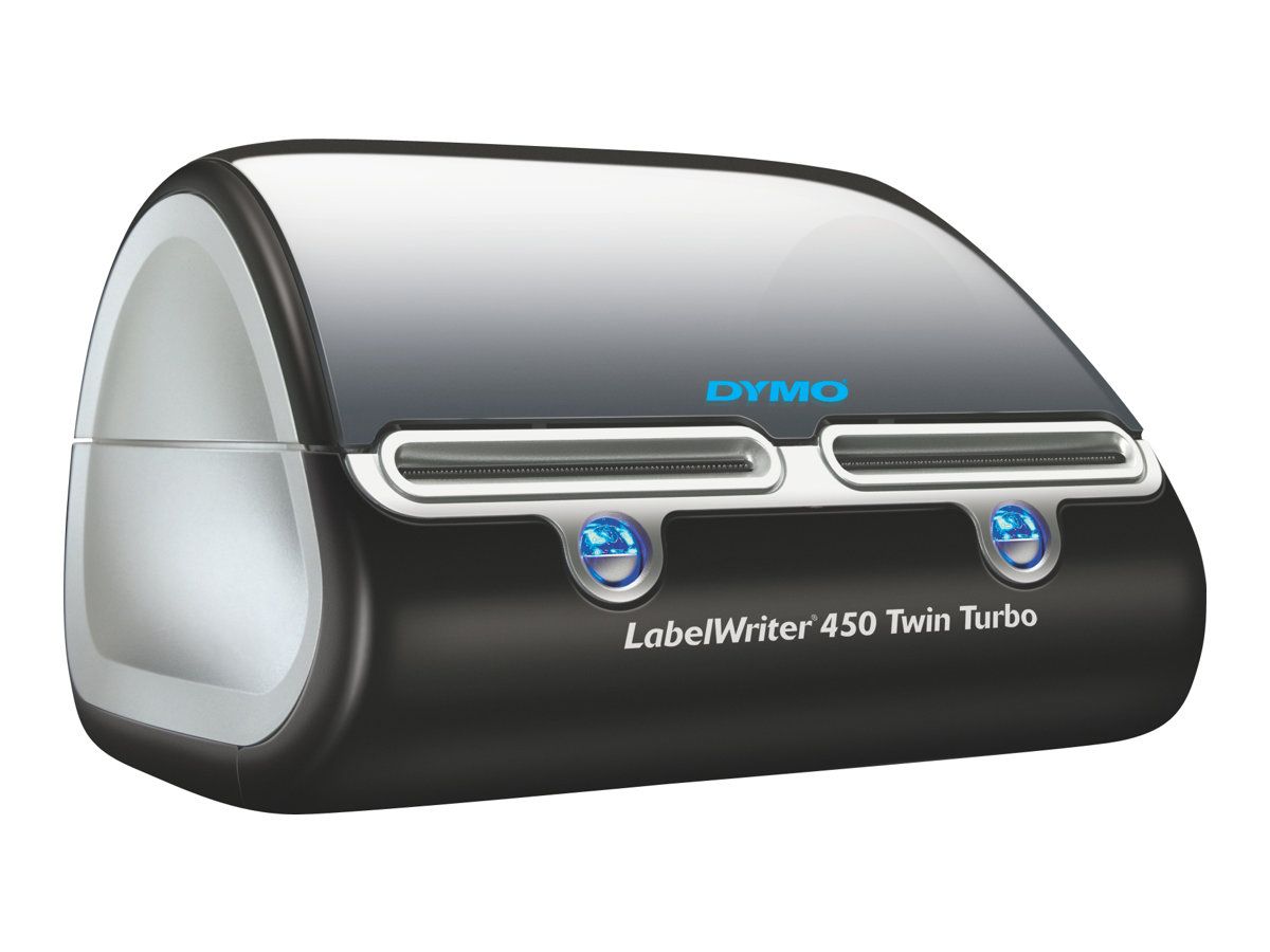 Dymo LabelWriter 450 Twin Turbo - Etikettendrucker - Thermodirekt - Rolle (6,2 cm)