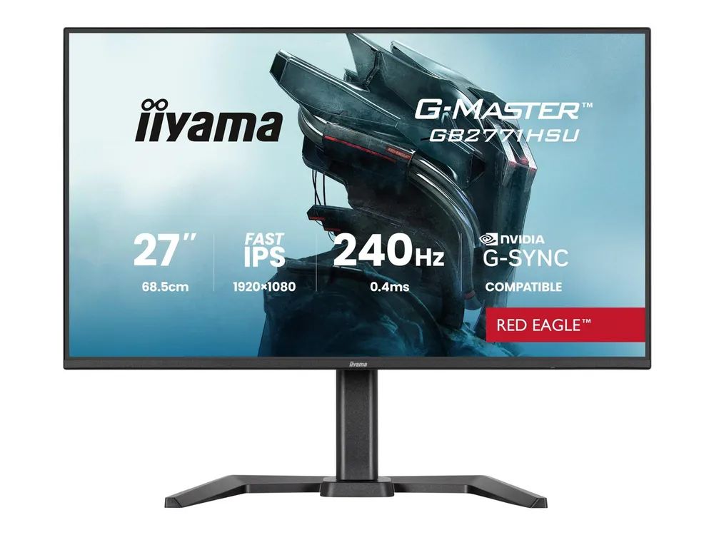 Iiyama G-Master GB2771HSU-B1 27" Fast-IP - Flachbildschirm (TFT/LCD) - 27"