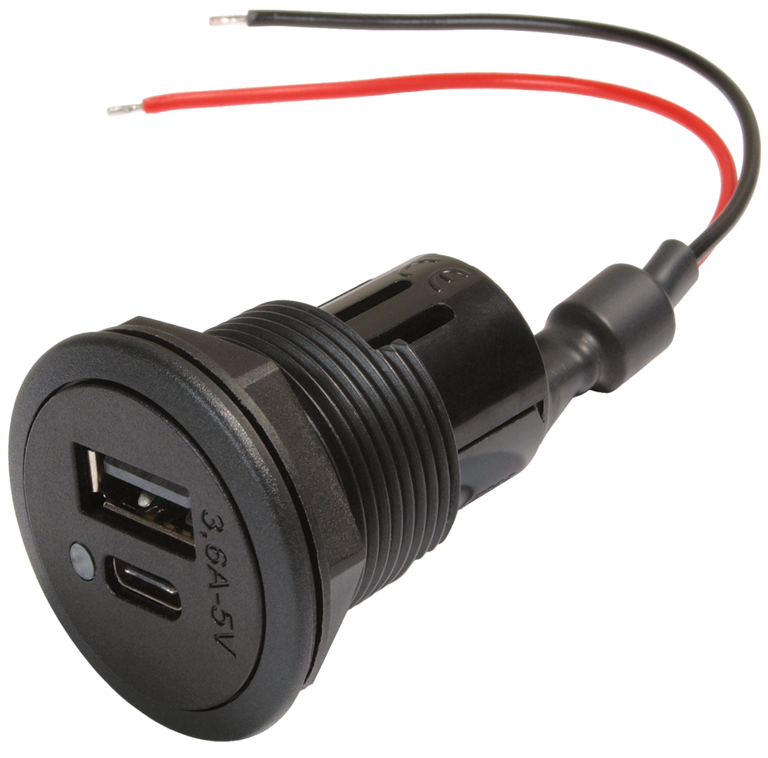 FAWO Power USB-C/A Doppelsteckdose