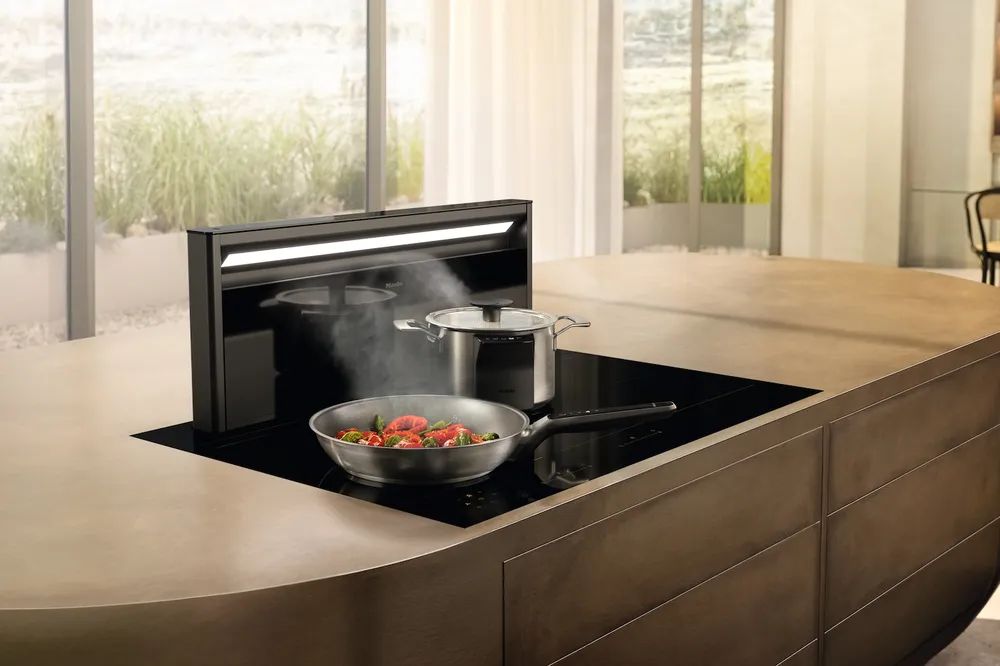 Miele Dunstabzugshaube DAD 4970 obsidianschwarz