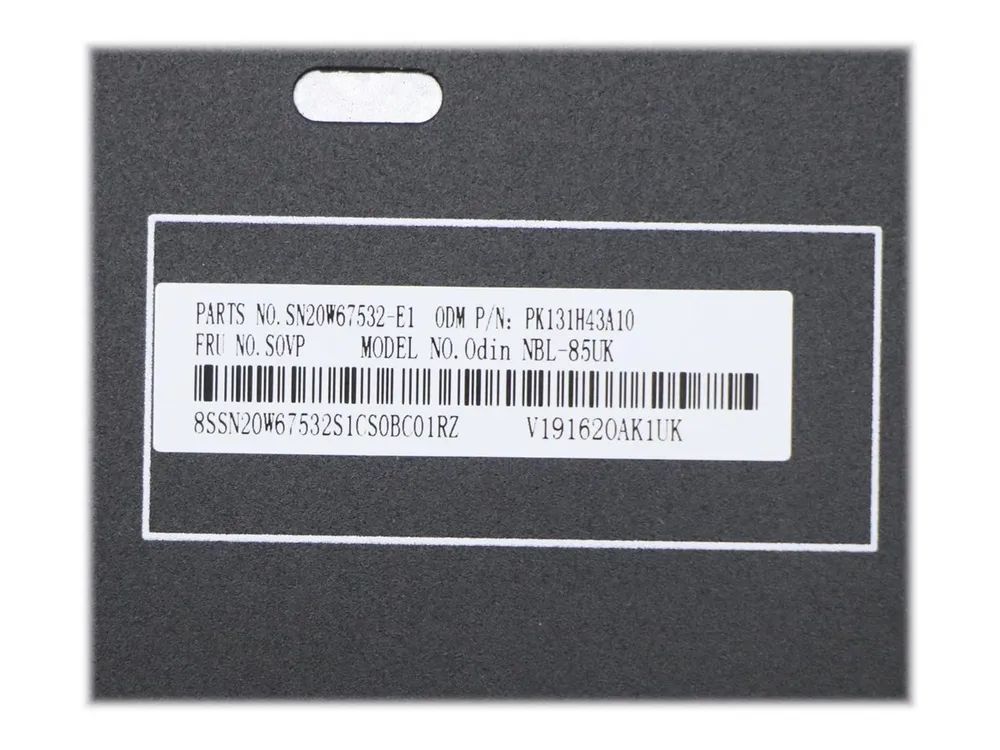 Lenovo Sunrex - Ersatztastatur Notebook - GB - Schwarz