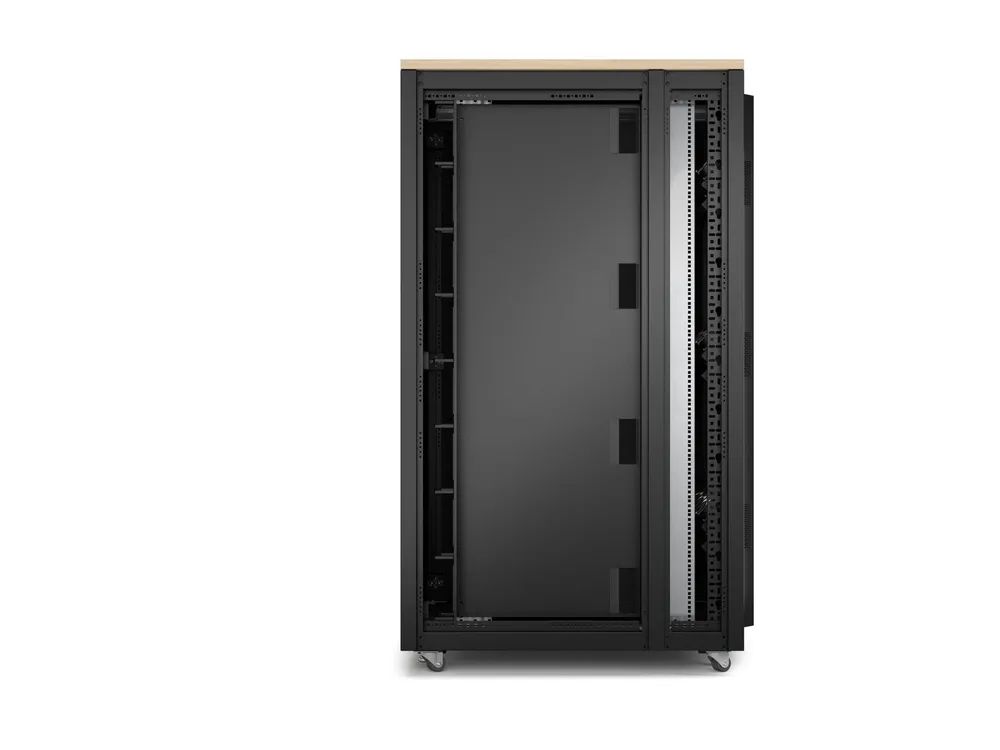 APC NetShelter - Schrank (horizontal) - schallisoliert - Wechselstrom 230 V - Ahorn - 38U - 48.3 cm (19")
