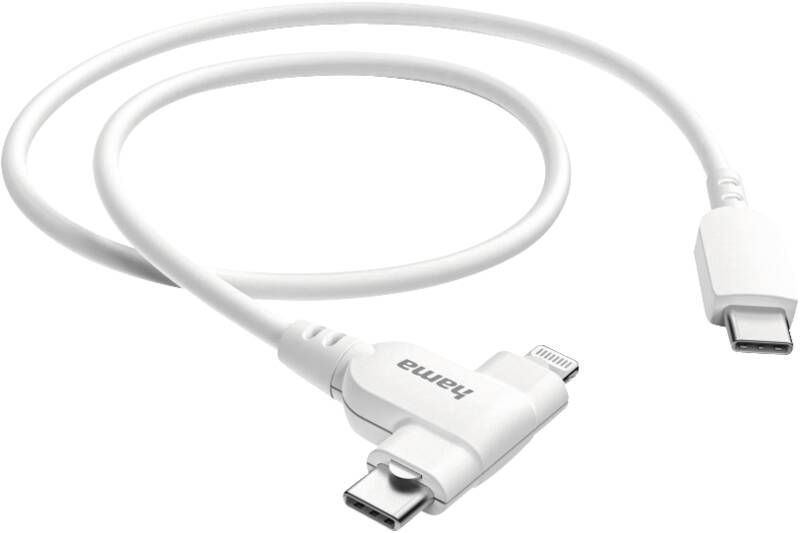 Hama 201722 2in1 USB-Kabel,USB-C auf C/LTG