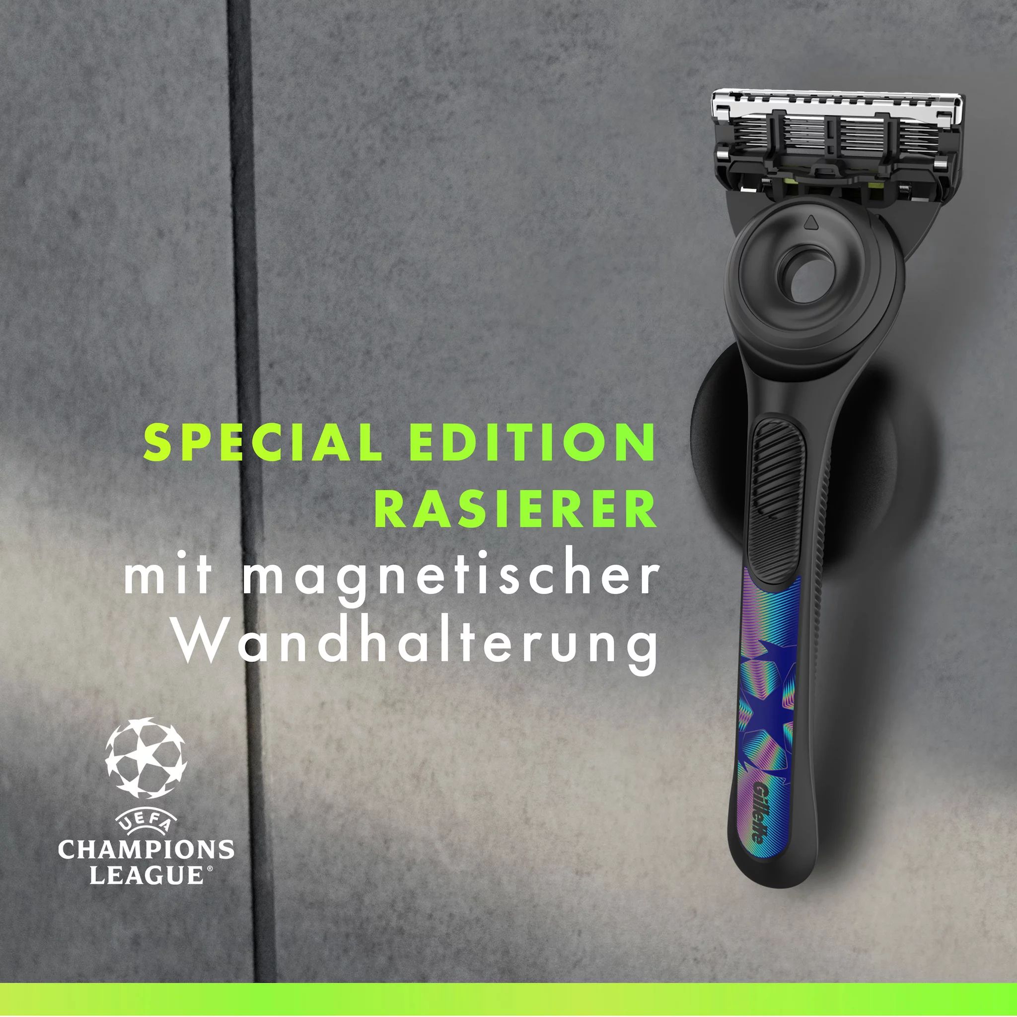 Gillette Labs Geschenkset "UEFA Champions League"