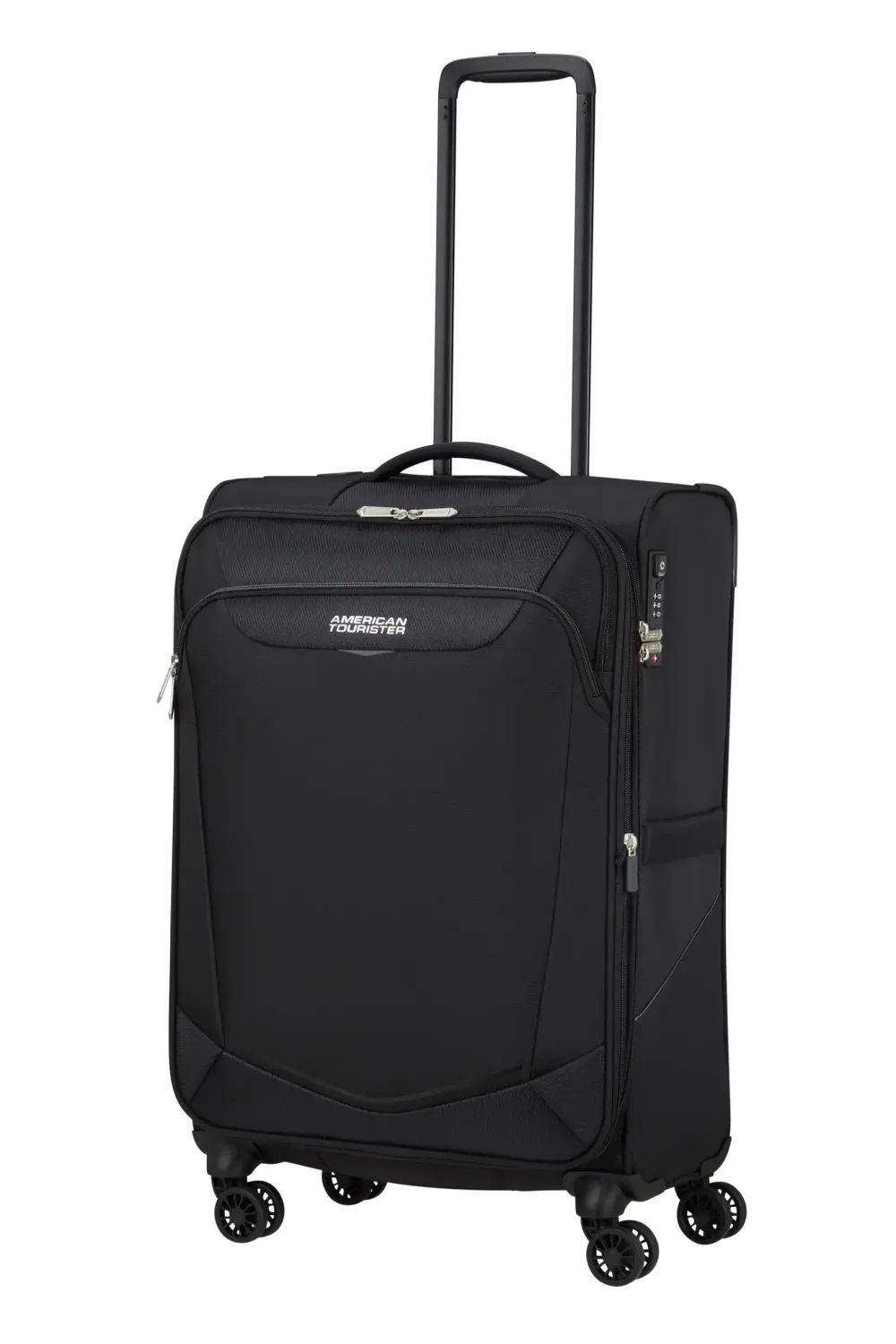 AMERICAN TOURISTER SUMMERRIDE SPINNER M EXP TSA, BLACK