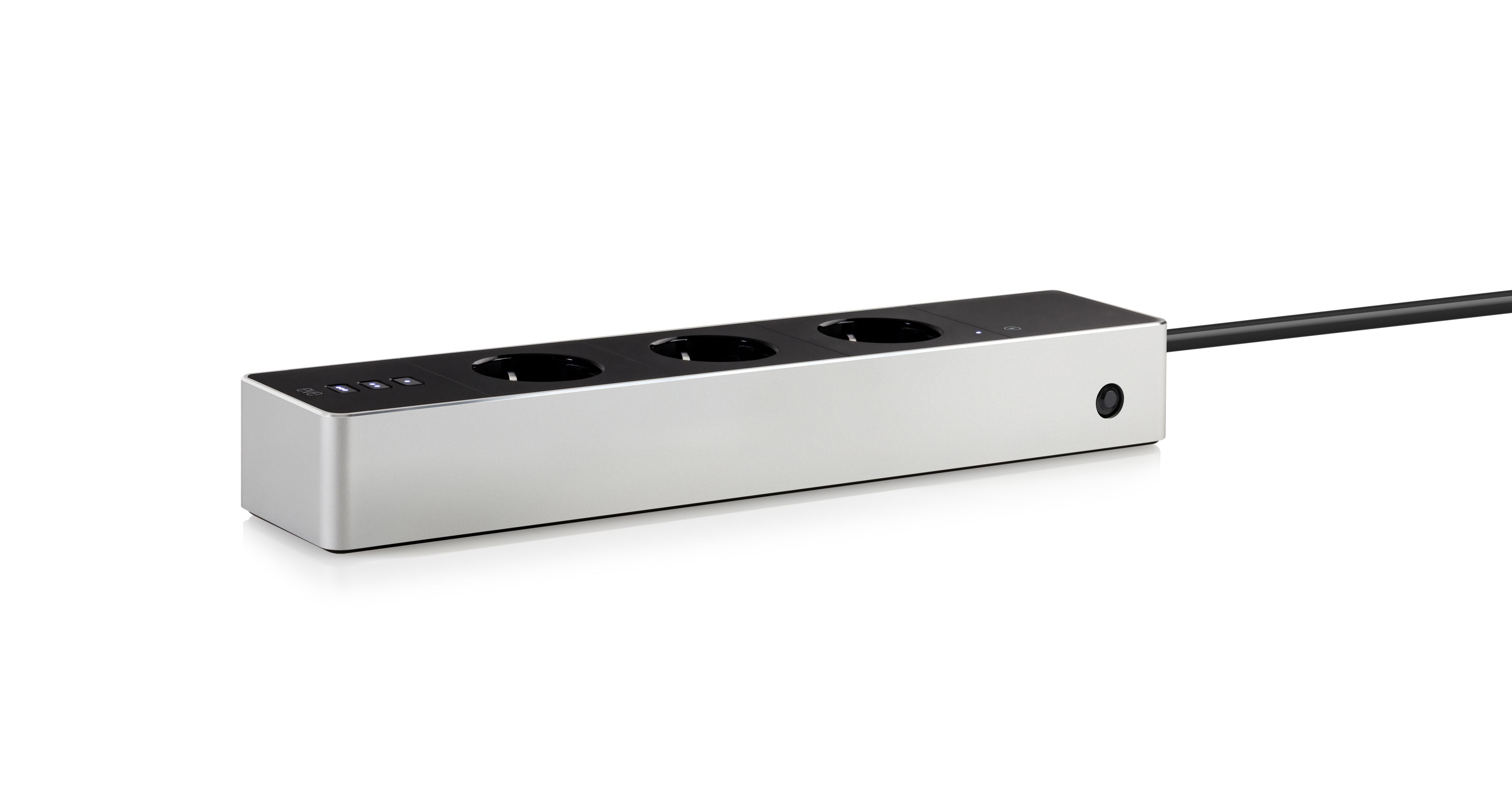 Elgato EVE Energy Strip - Steckdosenleiste - Wechselstrom 230 V - 3680 Watt - Wi-Fi - Eingabe, Eingang Typ F - Ausgangsanschlüsse: 3 (3 x Strom Typ F)