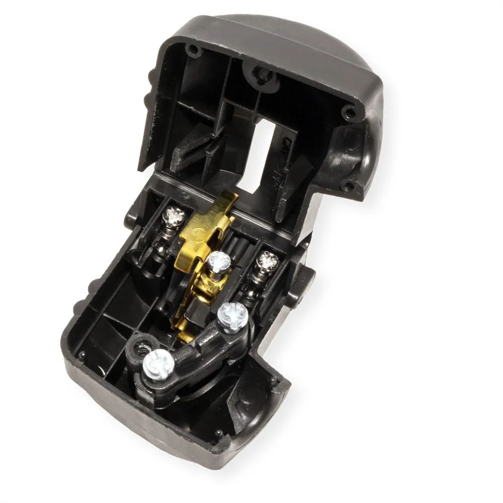 Bachmann Schutzkontaktstecker Winkel schwarz bruchfest montierbar IP 20