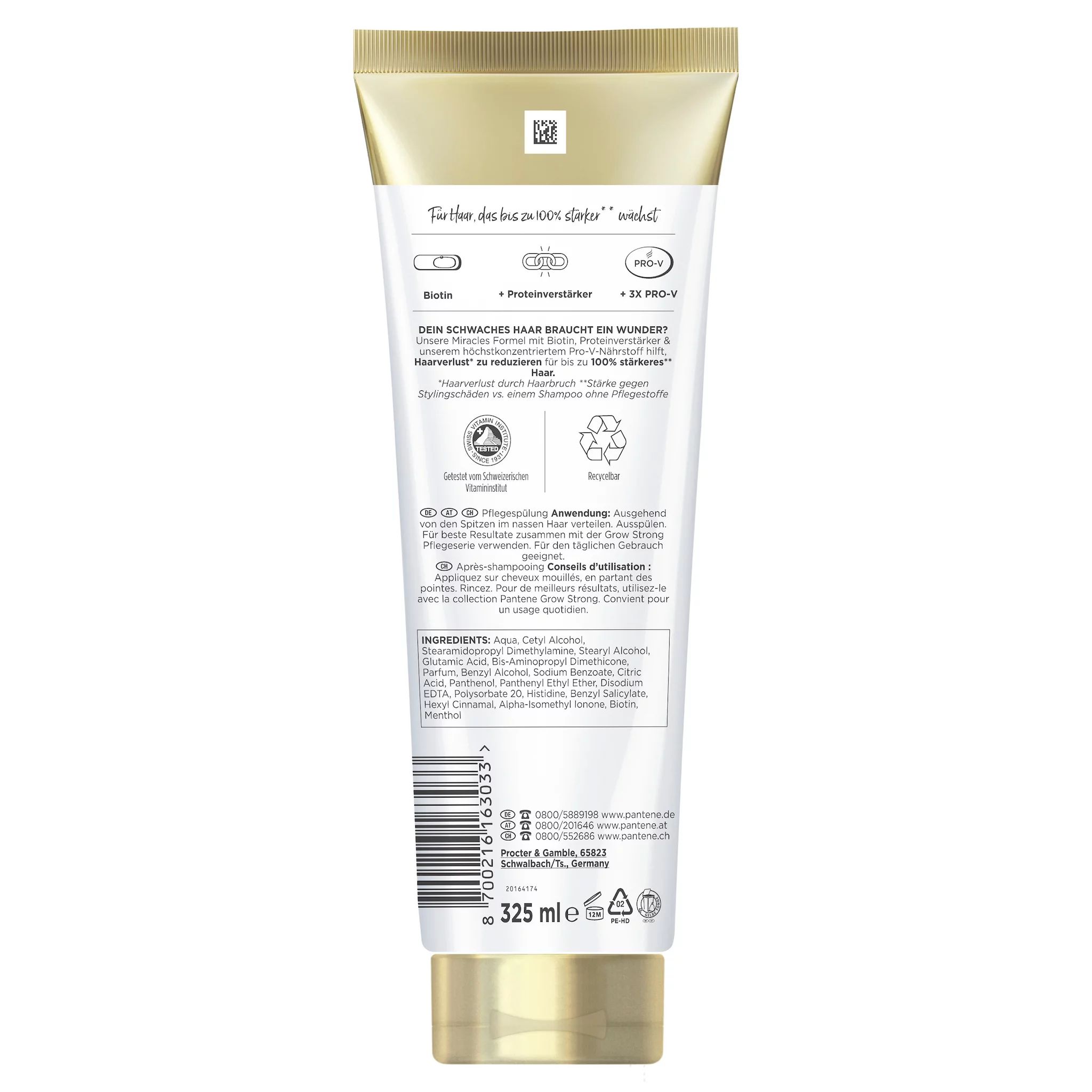 Pantene Pro-V Miracles Grow Strong 
