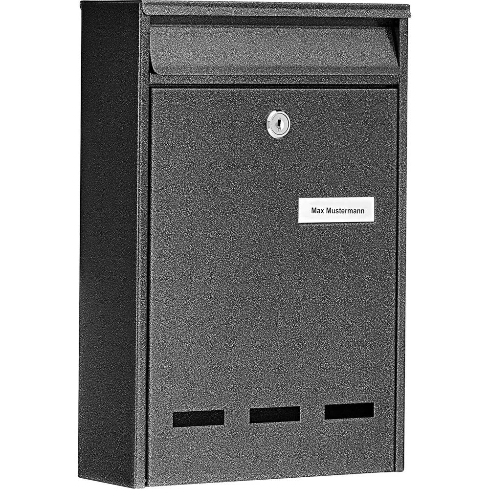 Burg-Wächter BURG Aufhängebriefkasten POCKET - Stahlblech verzinkt eisenfärbig