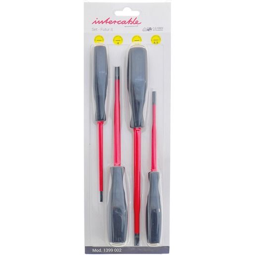 Intercable SCHRAUBENDREHER-SET SCHLITZ / INTCAB 1399002 VDE 1399002