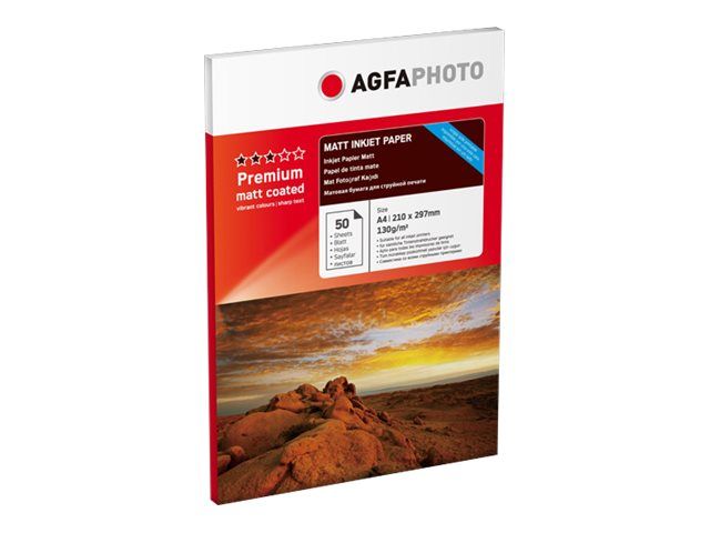 AgfaPhoto Premium - Matt - beschichtet - weiß - A4 (210 x 297 mm)