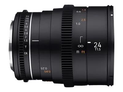 Samyang Weitwinkelobjektiv - 24 mm - T1.5 VDSLR MK2