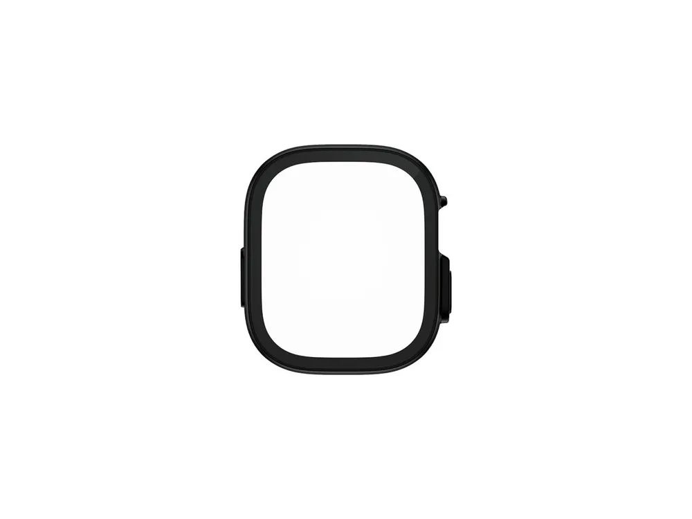 PanzerGlass Snappie - Schutzabdeckung Frontcover für Smartwatch - vollständig, schlank - 100 % recyceltes Polycarbonat, gehärtetes Glas (Mikroriss2023)