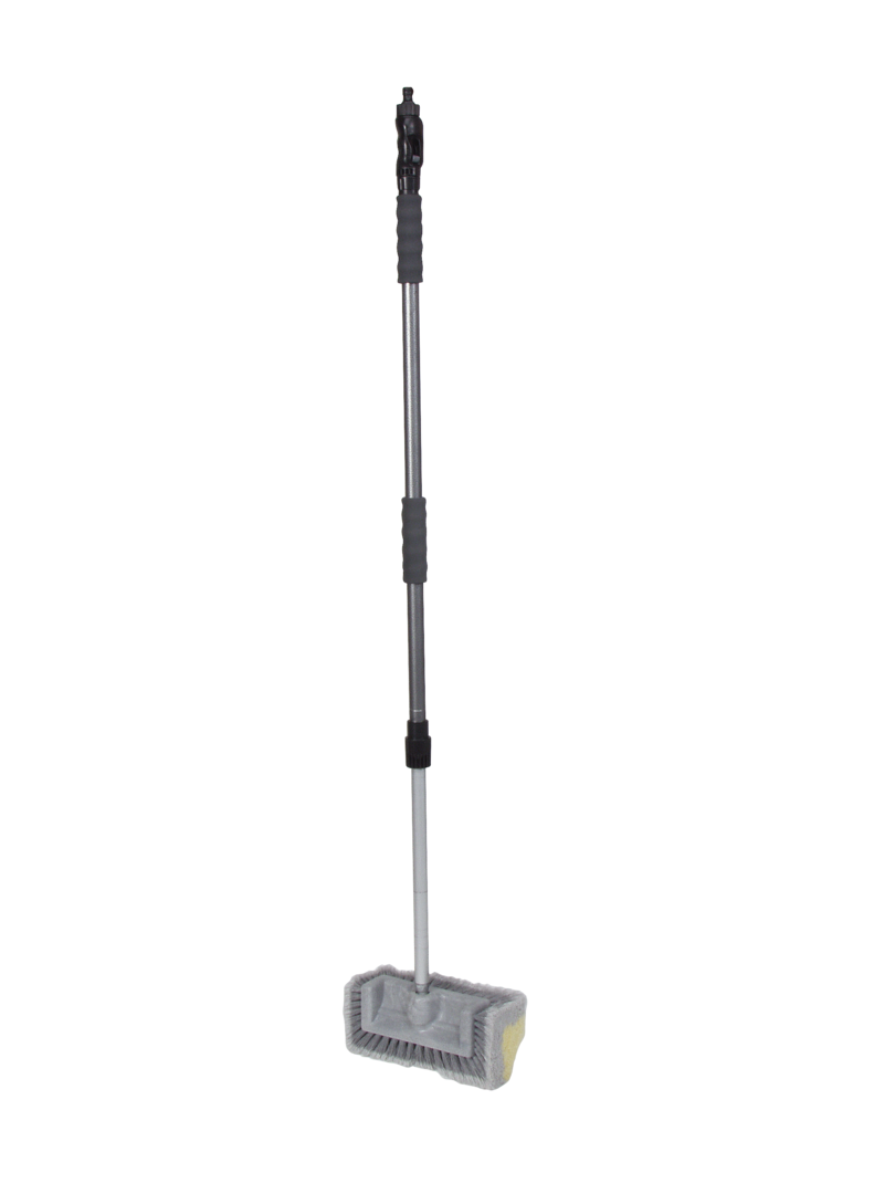 IWH Waschbürste mit Alu-Teleskopstiel