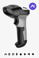 Inateck Barcodescanner 72 gray[BCST-72_gray] - Barcode-Scanner